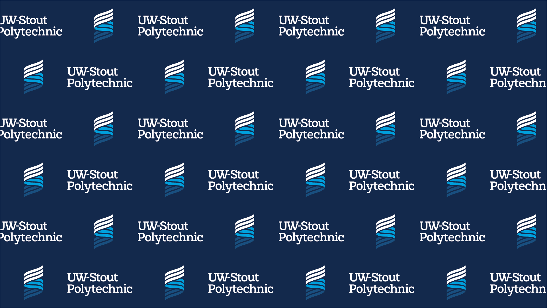 UW-Stout Polytechnic Repeating Digital Wallpaper