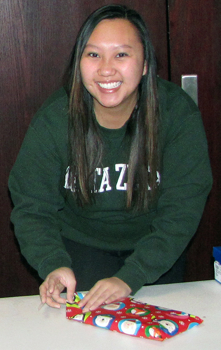 Linda Nguyen, a UW-Stout student, says it is important for students to be part of the community and help give back.