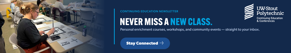 Personal Enrichment Newsletter Signup Banner