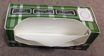 Wash-Pro dissolvable laundry detergent.