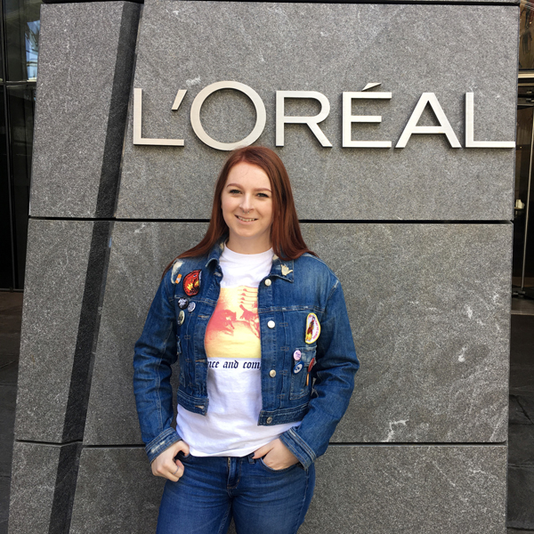 Anny Haggerty at L'Oreal offices in New York.