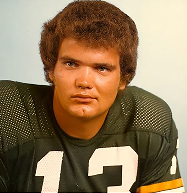 Chester Marcol as a Green Bay Packer in the 1970s.