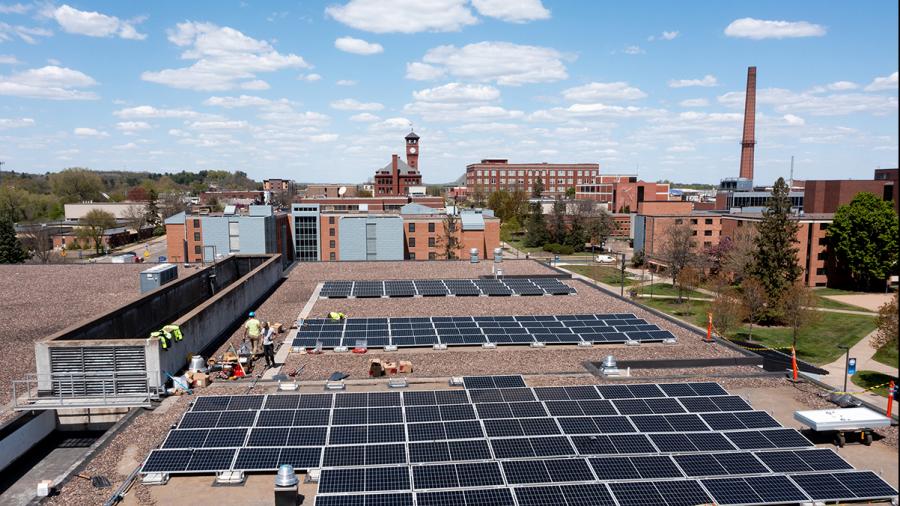 Price Commons now has 145 solar panels, generating about 8% of the building’s energy needs.