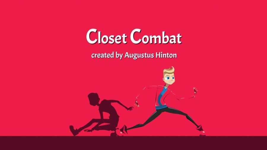 “Closet Combat” features a closeted gay teen imagining he can fight his way out of his situation.