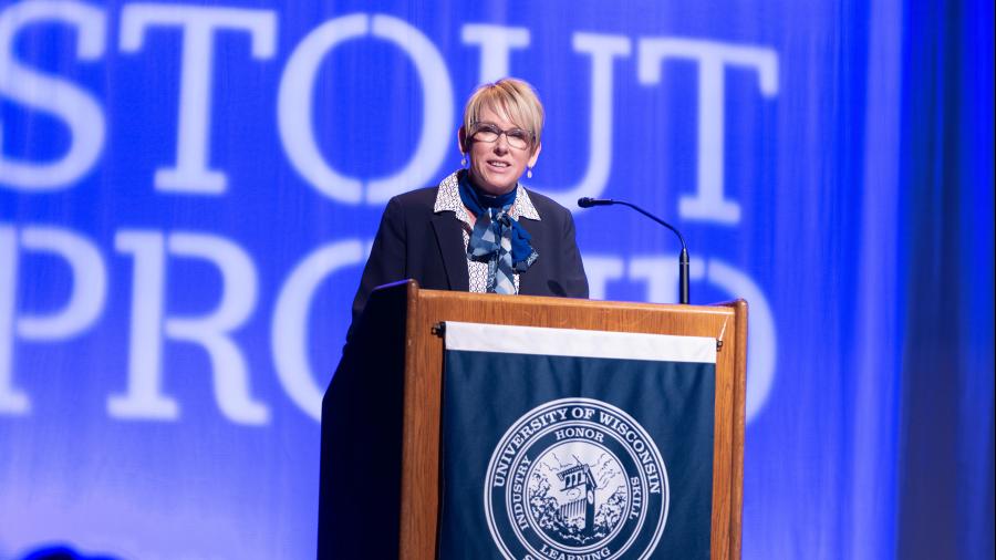 Frank's leadership, roles of women throughout university history celebrated  at investiture | University of Wisconsin - Stout