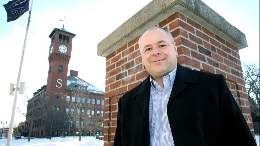 Dallas Olson, a 1986 UW-Stout alum, started a new scholarship with his wife, Regina.