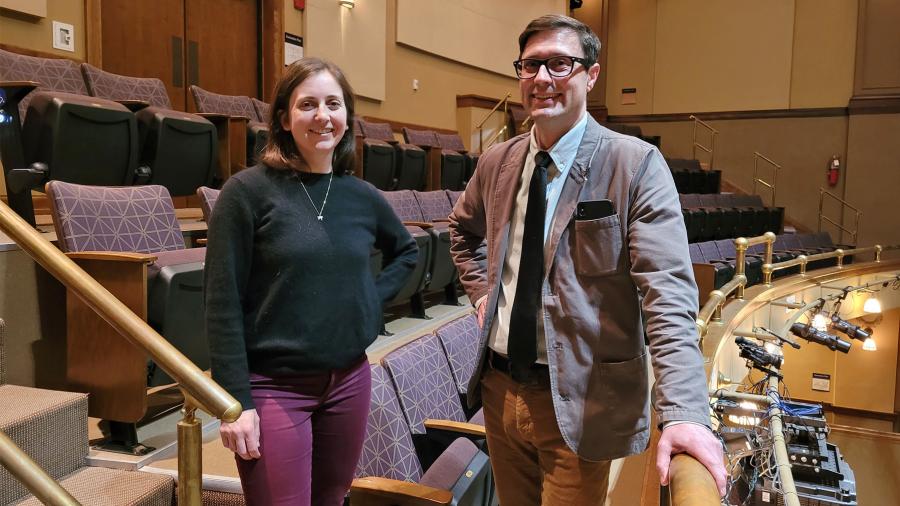Rebecca Thacker and Jonathan Wheeler