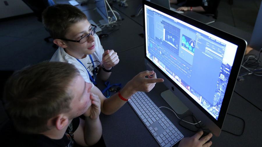 Students at STEAM Camp