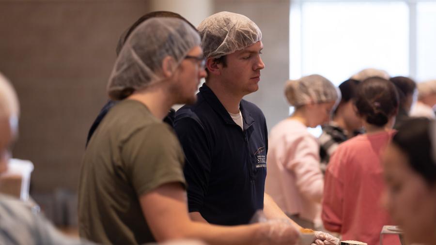 Nathan Thompson, Rotary Meal Pack-a-Thon