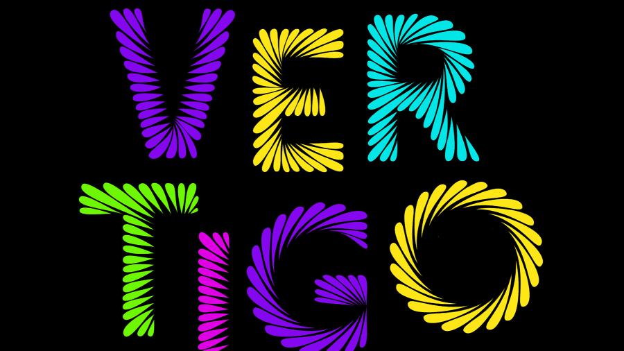 Vertigo consists of capital letters from the alphabet made from swirls. Piotrowski plans to add lowercase letters and more for potential commercial use.