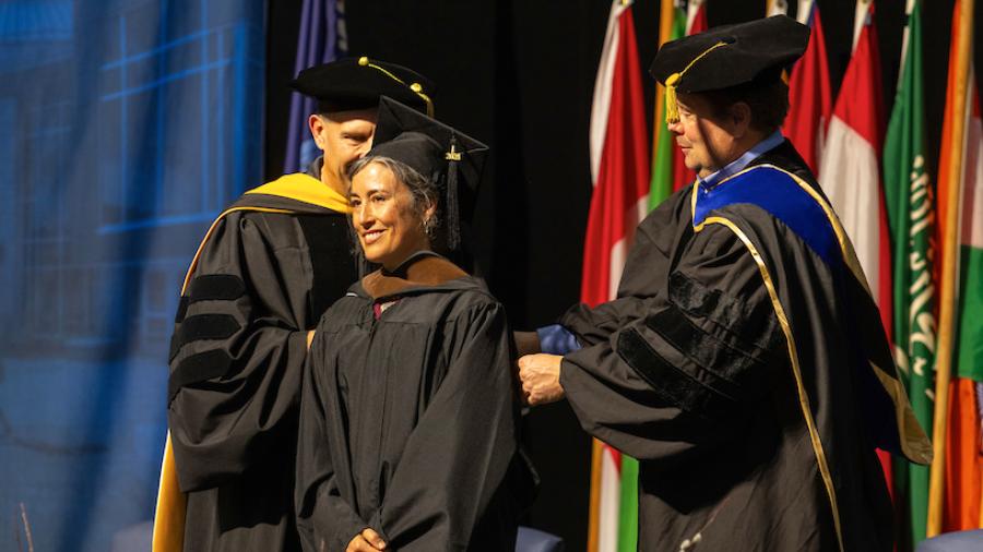 Inspiring grad, Brianna Capra