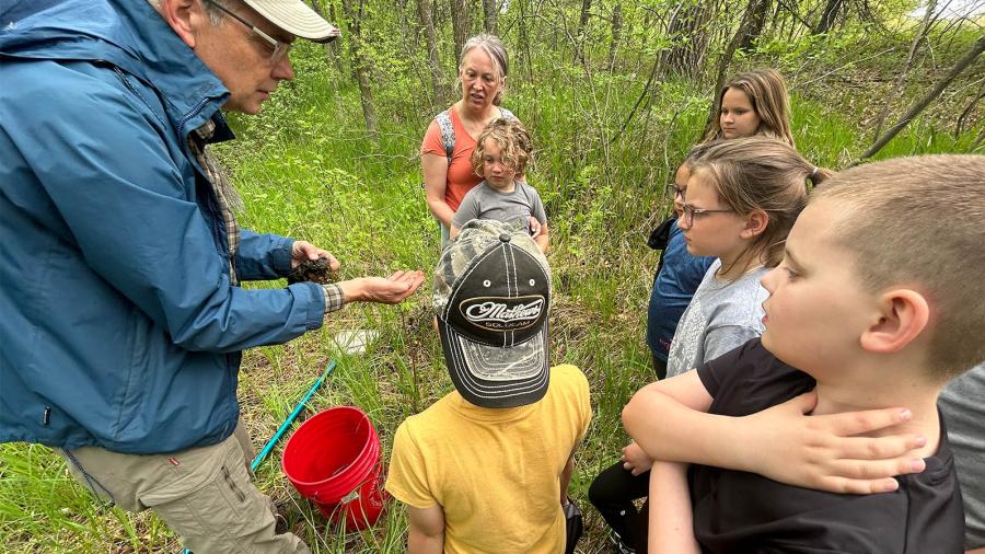 Science Exploration Day, amphibians and reptiles with Mark Mosey