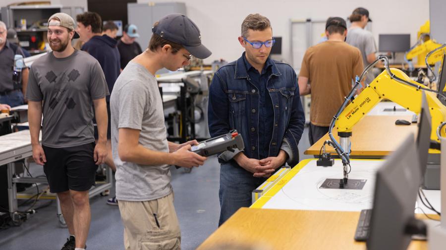 Robotics Lab, FANUC robots
