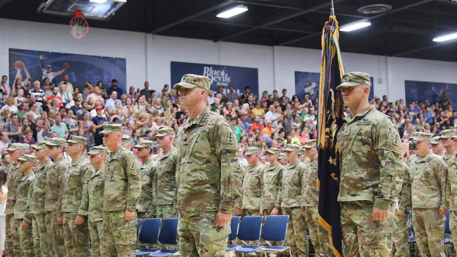 UW-Stout ROTC members