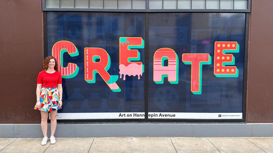 Melanie Graves and 'Create' at Art on Hennepin