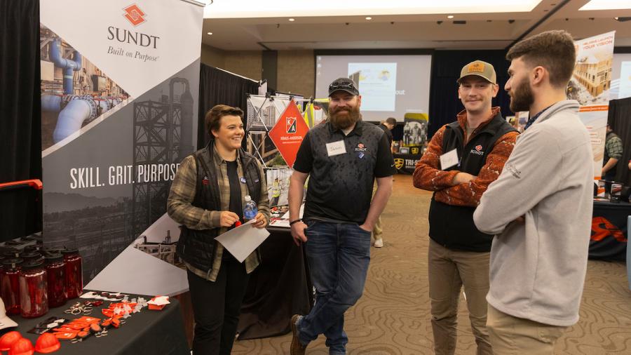 Sundt Construction at the Stout Career Conference
