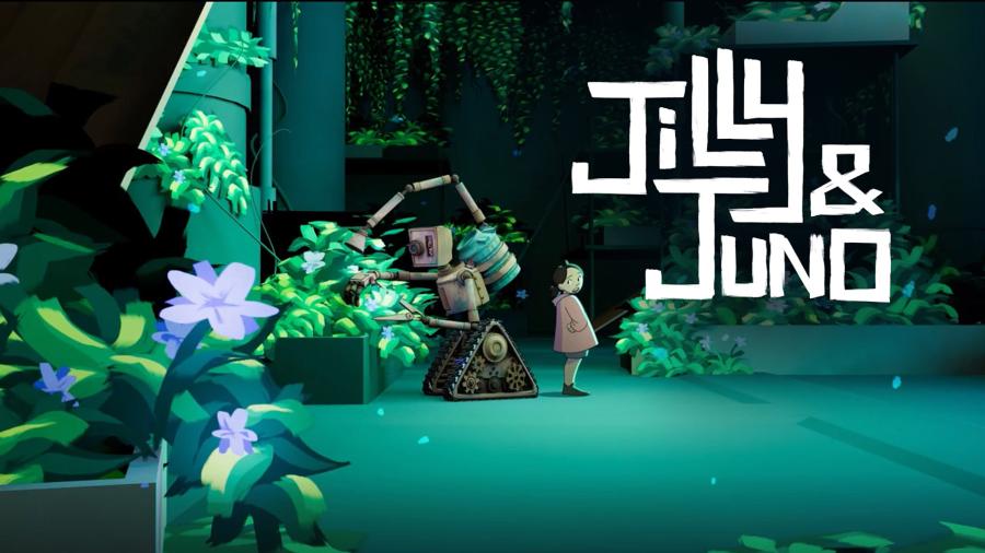 Post for the short animated film "Jilly & Juno"