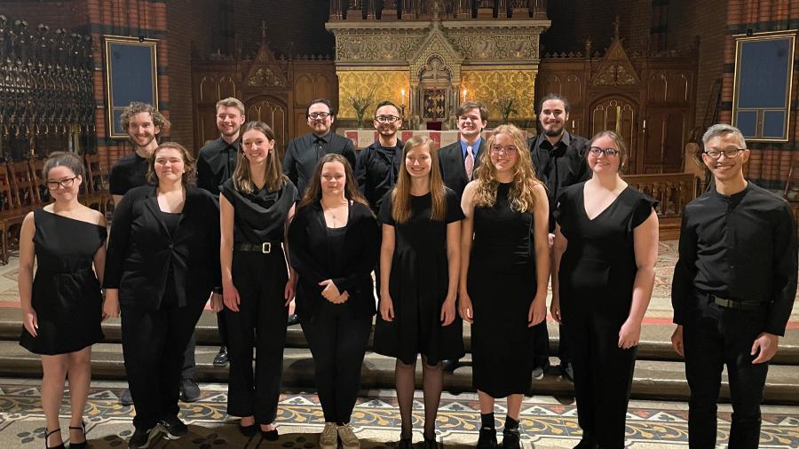 Choirs at St. Johannes Kyrka, Stockholm. By Jerry Hui