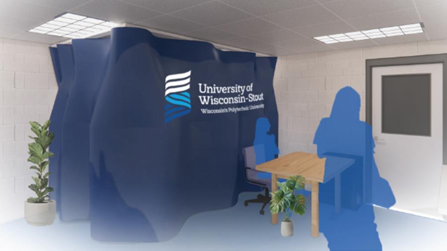 Klaire Johnson and Emma Walstra's design layout for the pantry