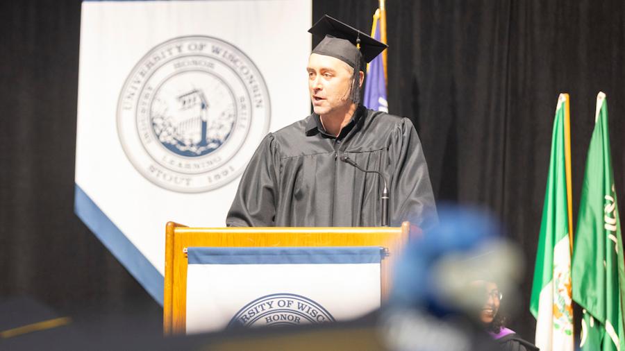 Michael Leighton, Fall Commencement 2025