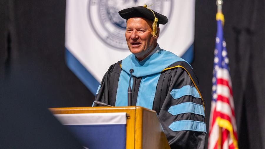 Bryan Albrecht, alumni speaker