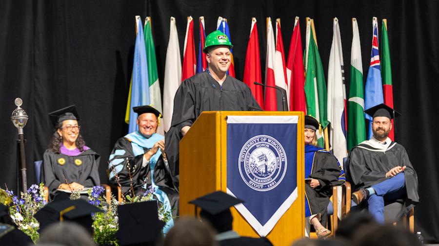 Cory Bloomer, Grad Studies student speaker