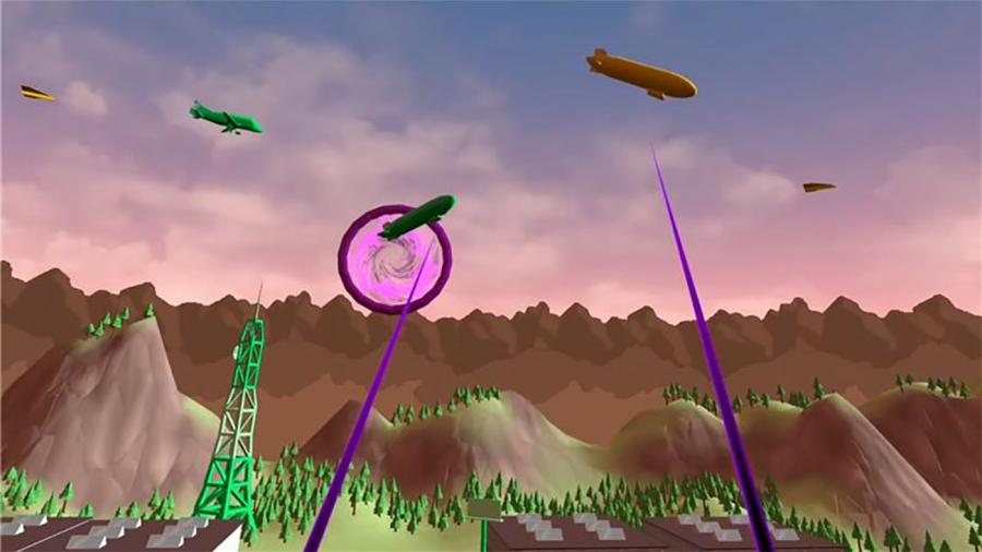 Screen shot from video game