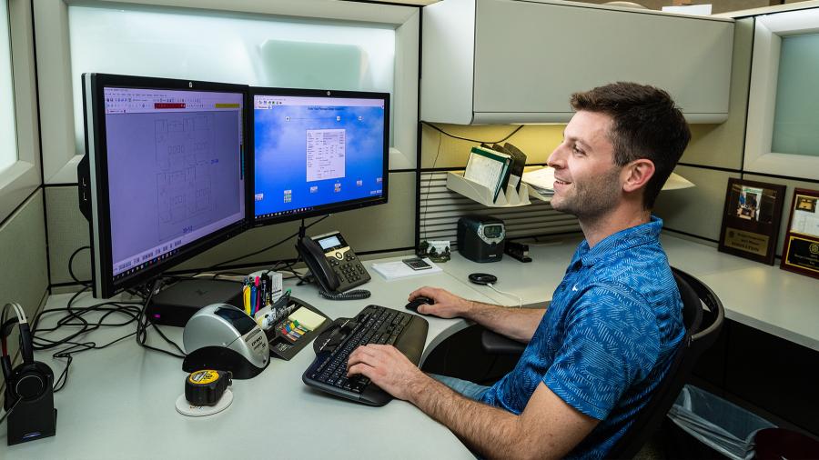 Max Marsh, an alum and senior designer at the GB Shipping Container Division