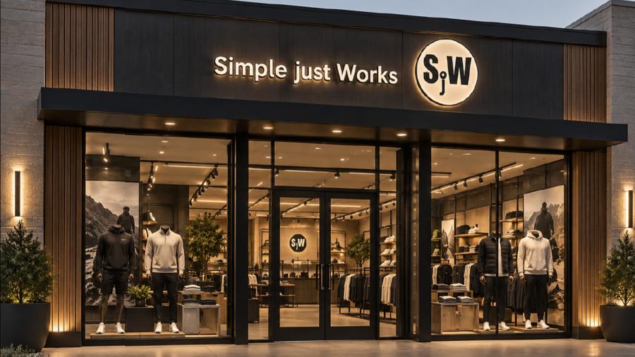 Simple just Works storefront concept