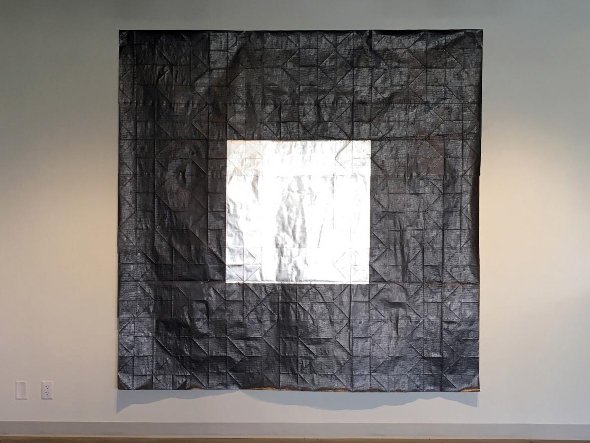 Jenene Nagy’s “Flags + Monuments” exhibit at UW-Stout’s Furlong Gallery will include large works on paper and printed flags.