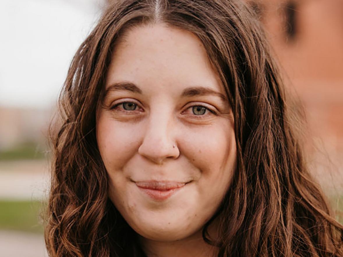 Abi Gardiner earned three bachelor’s degrees from UW-Stout in four years. / Photo by Abigail Ann Photography