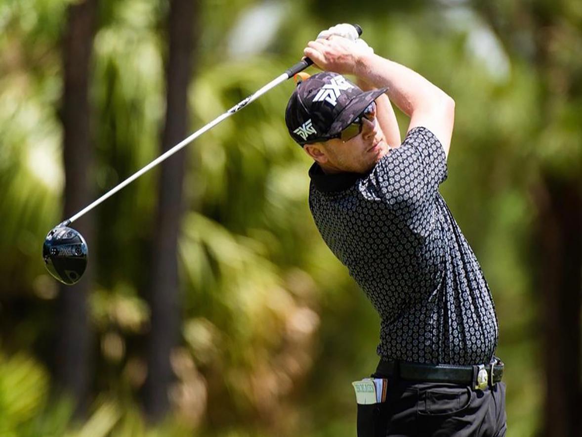 Derek Holmes, a 2010 UW-Stout graduate and former Blue Devil golfer, qualified for this week’s PGA Championship in South Carolina, one of golf four major events.