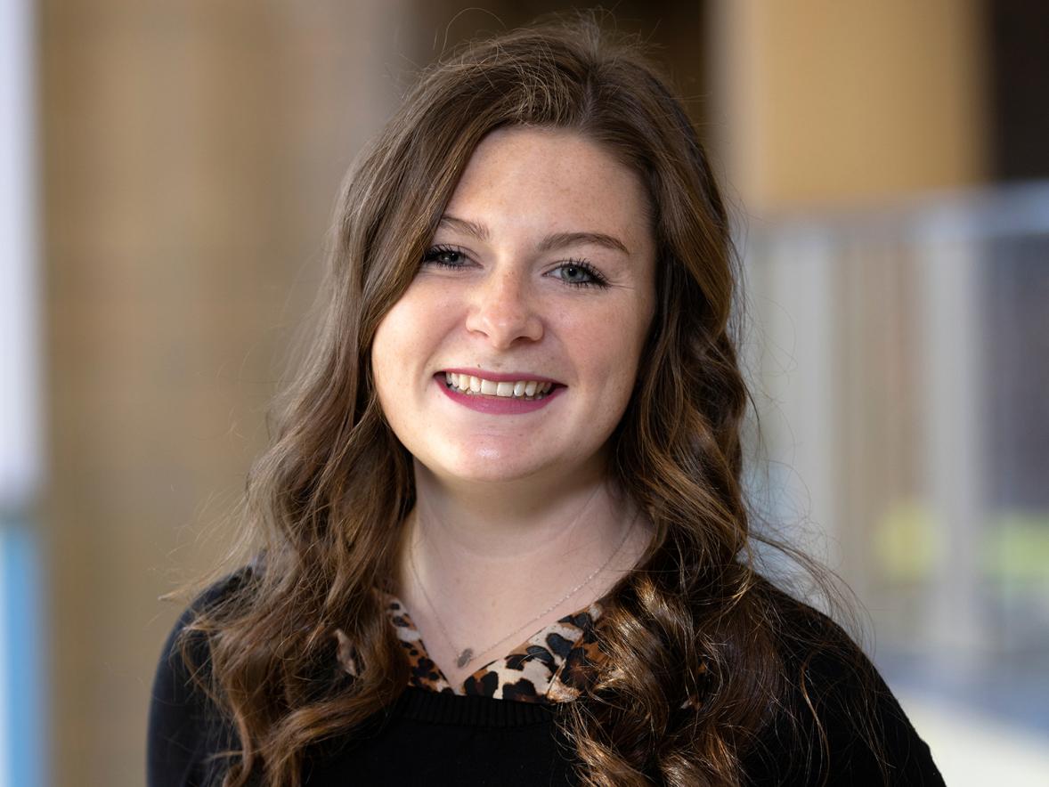 Megan Copeland, of St. Michael, Minn., is a second-year student at UW-Stout majoring in marketing and business education.