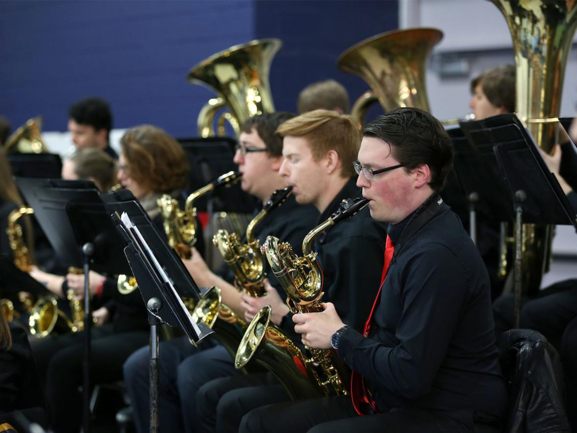 UW-Stout Symphonic Band presents winter concert in the Great Hall Dec. 4 Featured Image