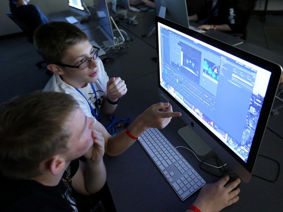 Students at STEAM Camp