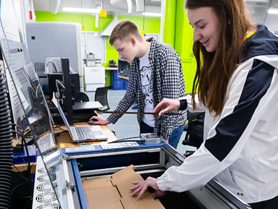 Students at UW-Stout create in the Fab Lab