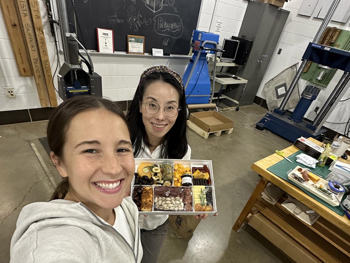Cool solution: Faculty-student research will help Madison company ship charcuterie, cheese boards coast to coast Featured Image
