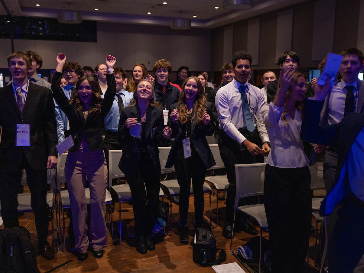 UW-Stout marketing and business education students apply learning to make DECA conference succeed Featured Image