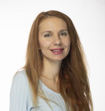 Portrait of Ganna Berge.