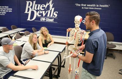 Health, Wellness and Fitness students at UW-Stout.
