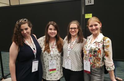 Knier, Freiermuth, Dachel, and Boyd at Experimental Biology 2019.
