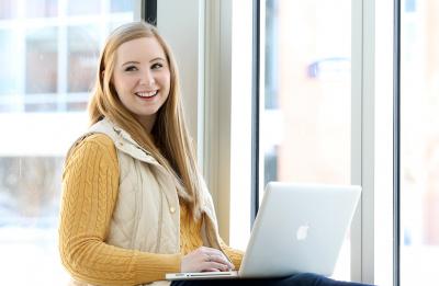 Inspiring graduate, Kylie Frank