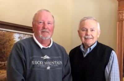 Technology education alumni Lynn Peterson and Fred Schroedl, winter 2019.