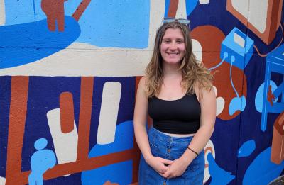 Graffiti and Street Art student Allie Lubahn.