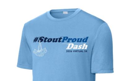 #StoutProud Virtual 5K T-shirt 