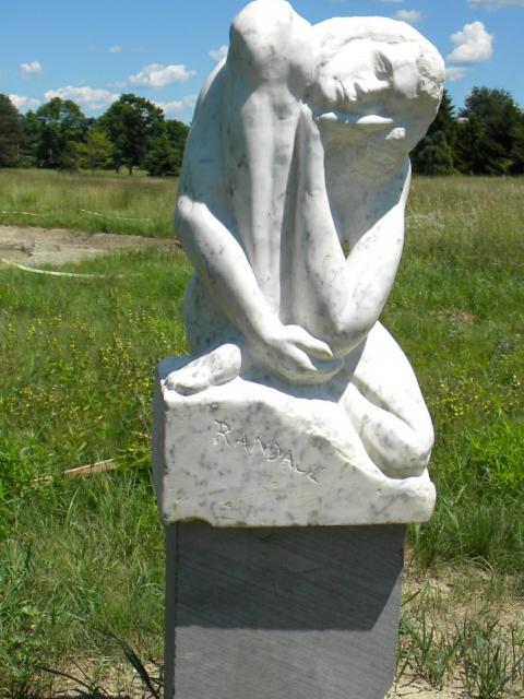 meditation_david_randall_marble.jpg Meditation by David Randall, on the Art Trail