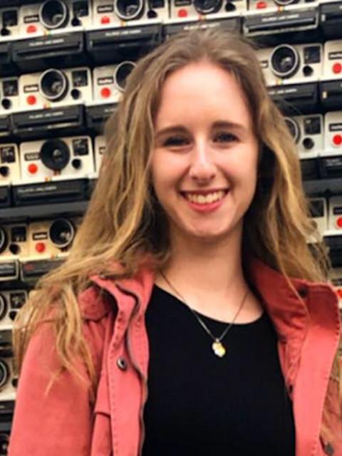 Elizabeth Kelly, industrial design student.