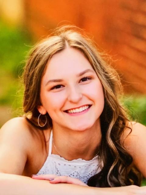 Annabelle Meyer, first-year packaging students and scholarship recipient.