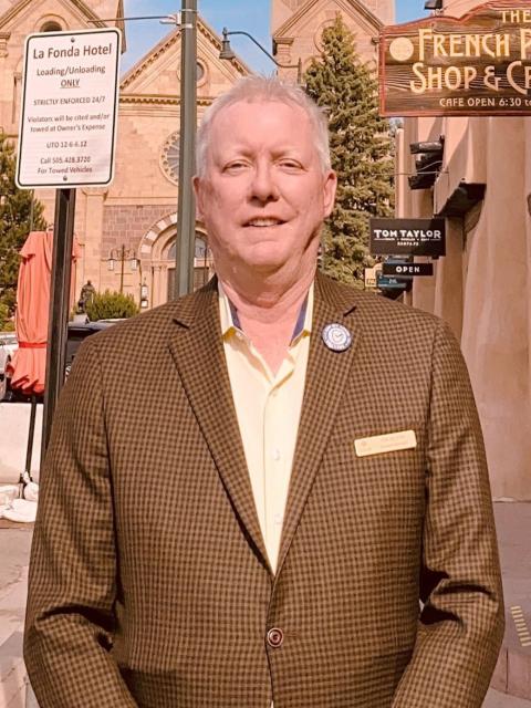 Rik Blyth, GM at La Fonda in Sante Fe